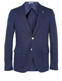 Gant Rugger Slim-fit Linen And Cotton-blend Suit Jacket