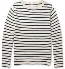 Gant Rugger Striped Knitted-cotton Sweater