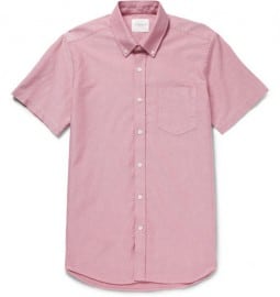 Saturdays Surf Nyc Esquina Short-sleeved Cotton Oxford Shirt