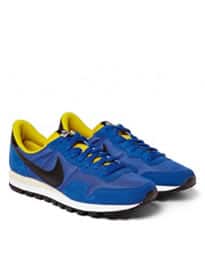 Nike Pegasus 83 Suede And Mesh Sneakers