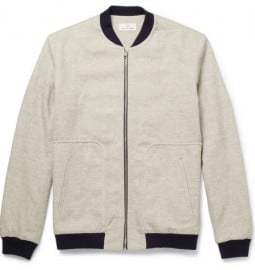 Hentsch Man Woven-cotton Bomber Jacket