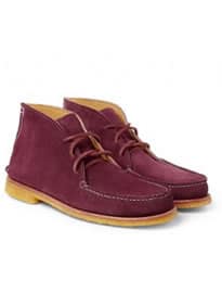 Quoddy Wabanaki Crepe-sole Suede Chukka Boots