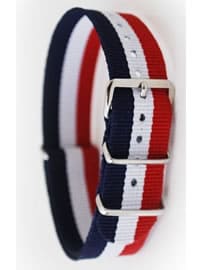 Regimental Nato Strap 20mm Redwhite And Blue