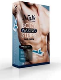 Nads For Men Body Wax Strips 20s