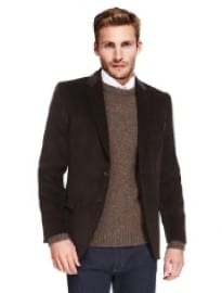 Pure Cotton 2 Button Corduroy Jacket