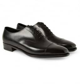 George Cleverley Anthony Bodie Leather Oxford Shoes