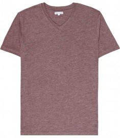 Reiss Dayton Short Sleeve Basic V-neck T-shirt Pinot