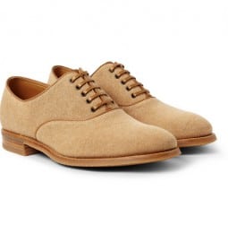 John Lobb Savannah Canvas Oxford Shoes