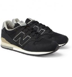 New Balance Beams Plus 996 Nubuck And Mesh Sneakers