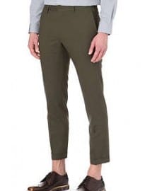 Paul Smith Mainline Flat-front Cropped Trousers