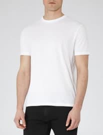 Reiss Bless Crew Neck T-shirt White