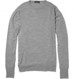John Smedley John Smedley Marcus Crew Neck Merino Wool Sweater