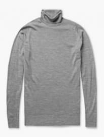 John Smedley Belvoir Rollneck Merino Wool Sweater