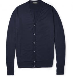 John Smedley John Smedley Bryn Fine-knit Merino Wool Cardigan