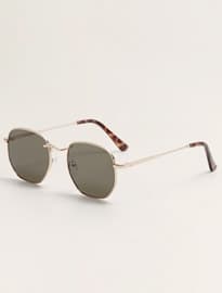 He By Mango Retro Style Sunglasses