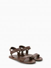 He By Mango Leather Sandals