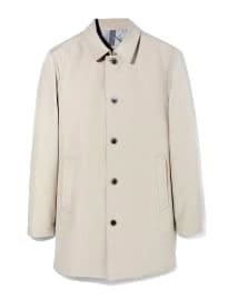 He By Mango Water-repellent Nylon Trench Coat