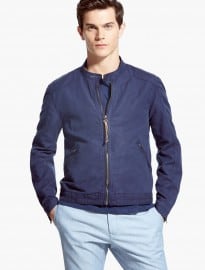 He By Mango Cotton Linen-blend Jacket