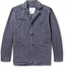 Private White V.c. Garment-dyed Cotton-twill Jacket