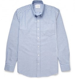 Saturdays Surf Nyc Polka-dot Print Cotton Shirt