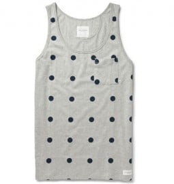 Saturdays Surf Nyc Printed Cotton-jersey Vest