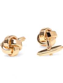 Lanvin Gold-toned Knot Cufflinks