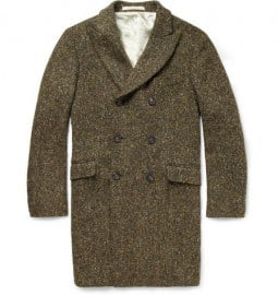 Massimo Alba Double-breasted Tweed Coat