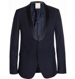 Wooyoungmi Navy Wool-blend Suit Jacket