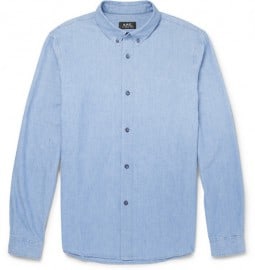 A.p.c. Lightweight Chambray Shirt