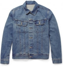 A.p.c. Washed-denim Jacket