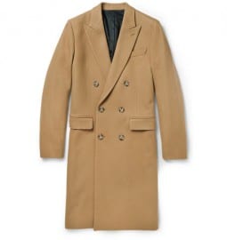 Ami Double-breasted Wool Overcoat