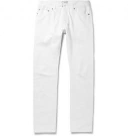 Officine Generale Slim-fit Selvedge Dry Denim Jeans