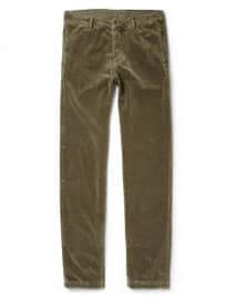Massimo Alba Washed-velvet Trousers
