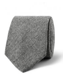 Drakes Woven Cashmere Tie