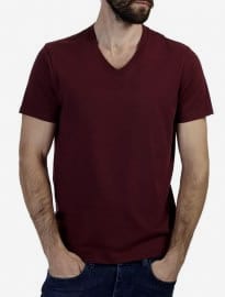 Burton Wine Basic V-neck T-shirt