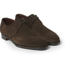 George Cleverley Stanley Suede Derby Shoes