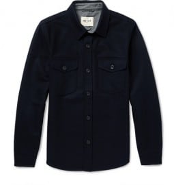 Nn.07 Erik Boiled-wool Overshirt