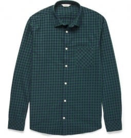 Nn.07 Frede Gingham-check Cotton Shirt