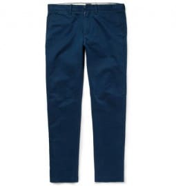 J. Crew J.crew 484 Slim-fit Washed-cotton Trousers