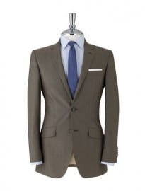 Rooney Slim-fit 2-button Brown Suit