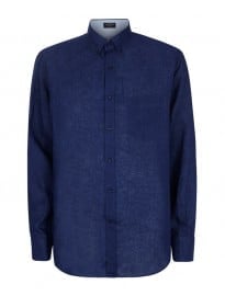 Paul & Shark Linen Denim Shirt