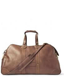 J.crew Montague Washed-leather Weekend Bag