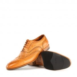 Paul Smith Ps Mens Miller Dip Dyed Tan Brown Brogues