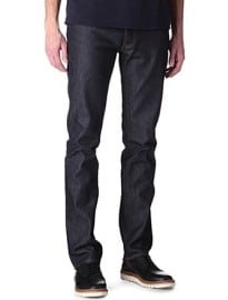 Acne Roc Raw Slim-fit Tapered Jeans
