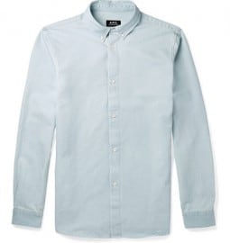 A.p.c. Button-down Collar Chambray Shirt