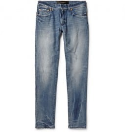 Dolce & Gabbana Gold-fit Washed Denim Jeans