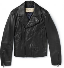 Burberry Brit Leather Biker Jacket