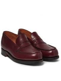 J.m. Weston 180 The Mocassin Leather Loafers