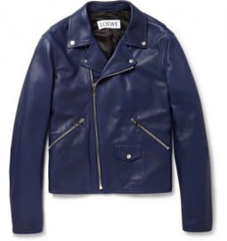 Loewe Leather Biker Jacket