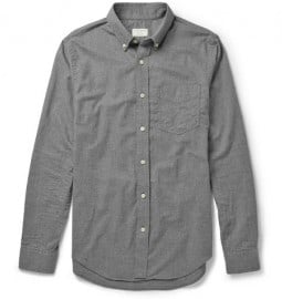 Club Monaco Slim-fit Cotton-flannel Shirt